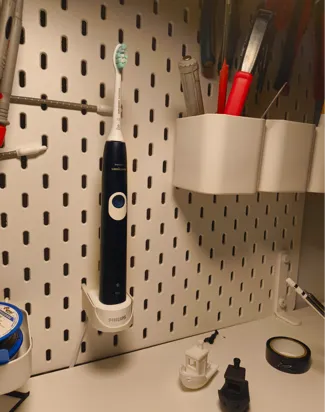 Philips sonicare HX6100 Skadis toothbrush hanger