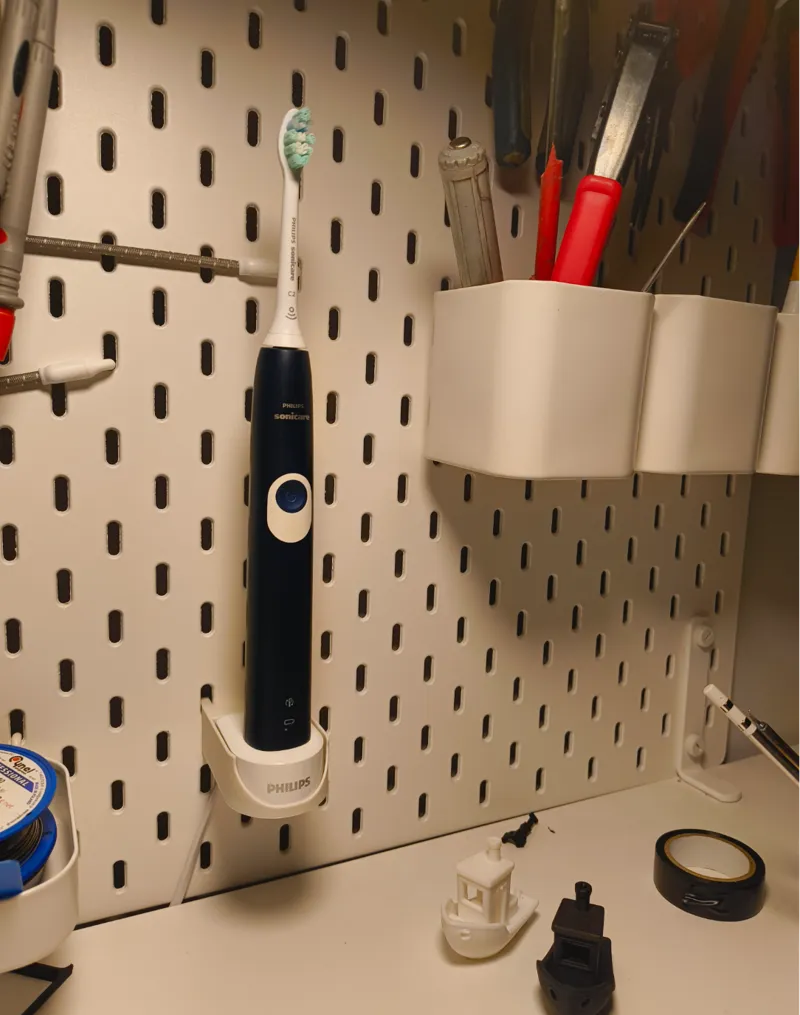 Philips sonicare HX6100 Skadis toothbrush hanger