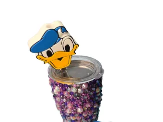 Donald Ducker Straw toppers