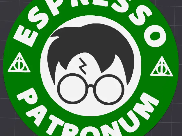 Harry Potter Espresso Patronum coaster