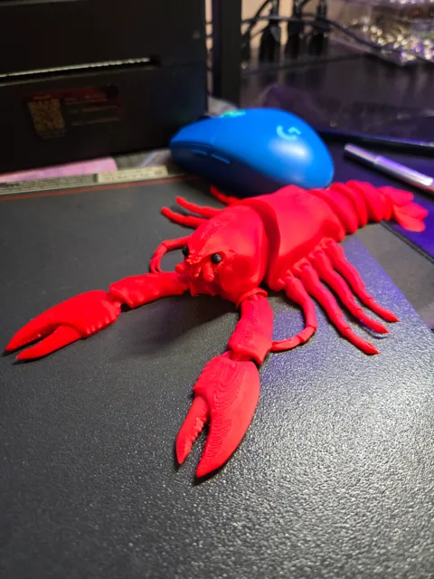 Articulated Lobster – Fun, Poseable view 2