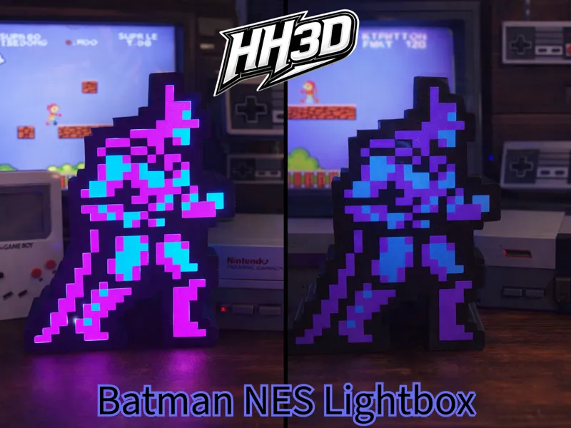 Batman NES Lightbox