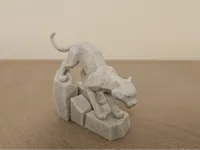 Sculpture de panthère — photo 1
