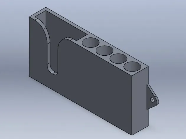 Whiteboard Marker and Eraser Organizer