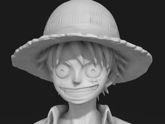 luffy bust
