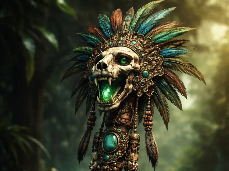 Szepter of a Mayan Shaman