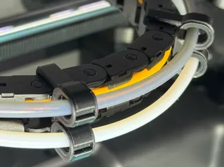 X2D PTFE tube clip for cable drag chain