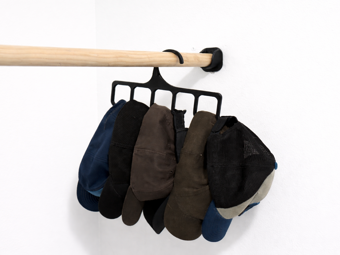 Closet Rod Hat Organizer | Hat Hanger 