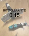 Bit tolerance 0.15