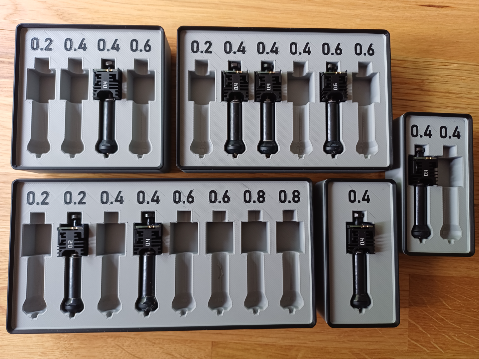 Gridfinity Box for H2C Induction Hotend