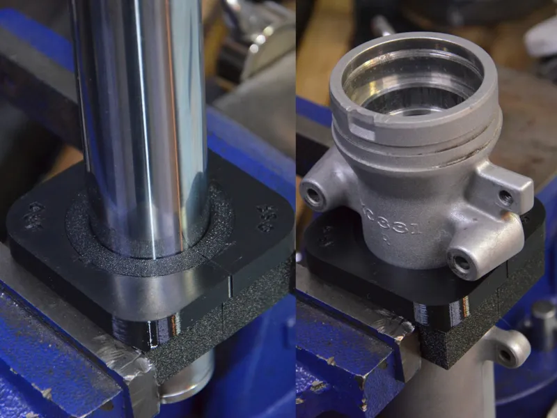 Suzuki Bandit GSF 650 | Fork vice jaws clamps