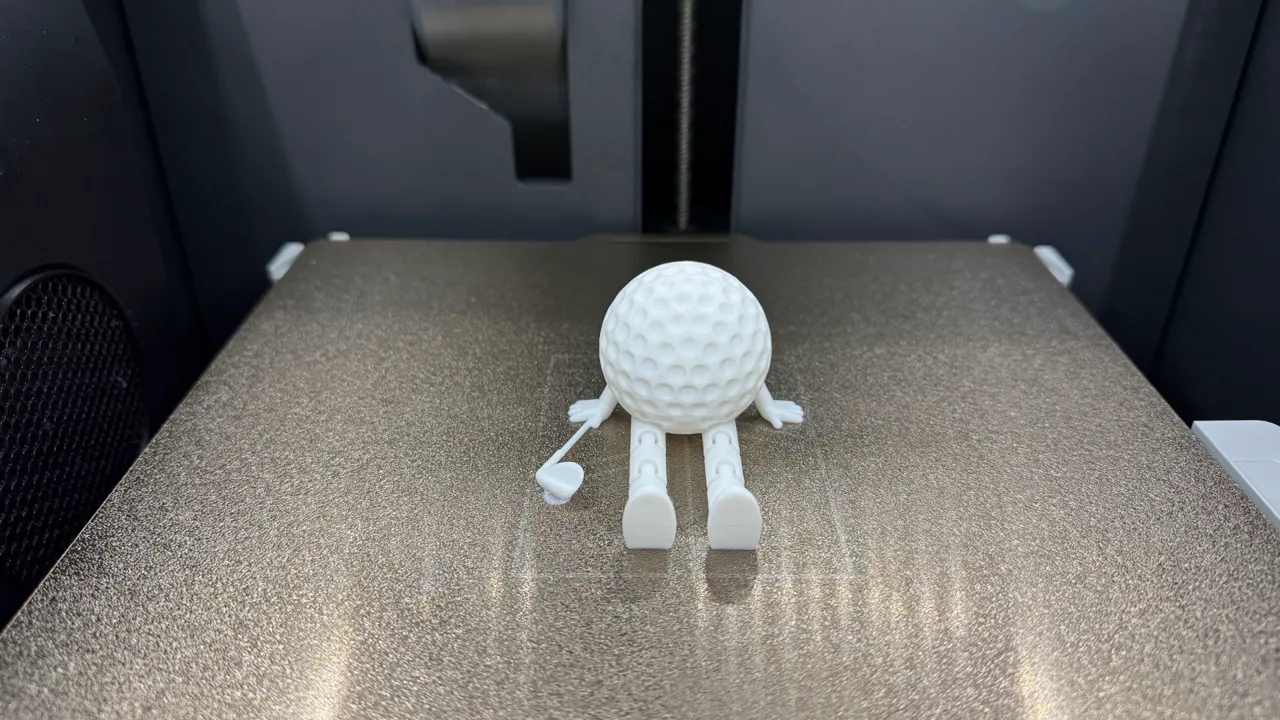 Cute articulated golf buddy view 3