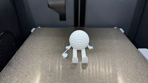 Cute articulated golf buddy view 3