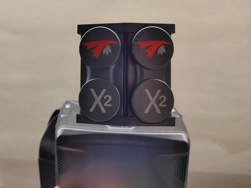 TrueRC ax2 air antenna holder 20 degrees angle