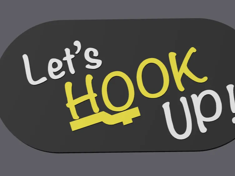 Let's Hook Up Trailer Hitch Cover