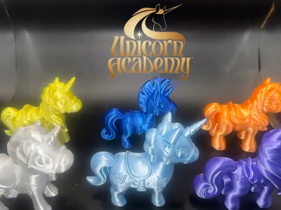 Unicorn Academy Baby Unicorns - for coloring