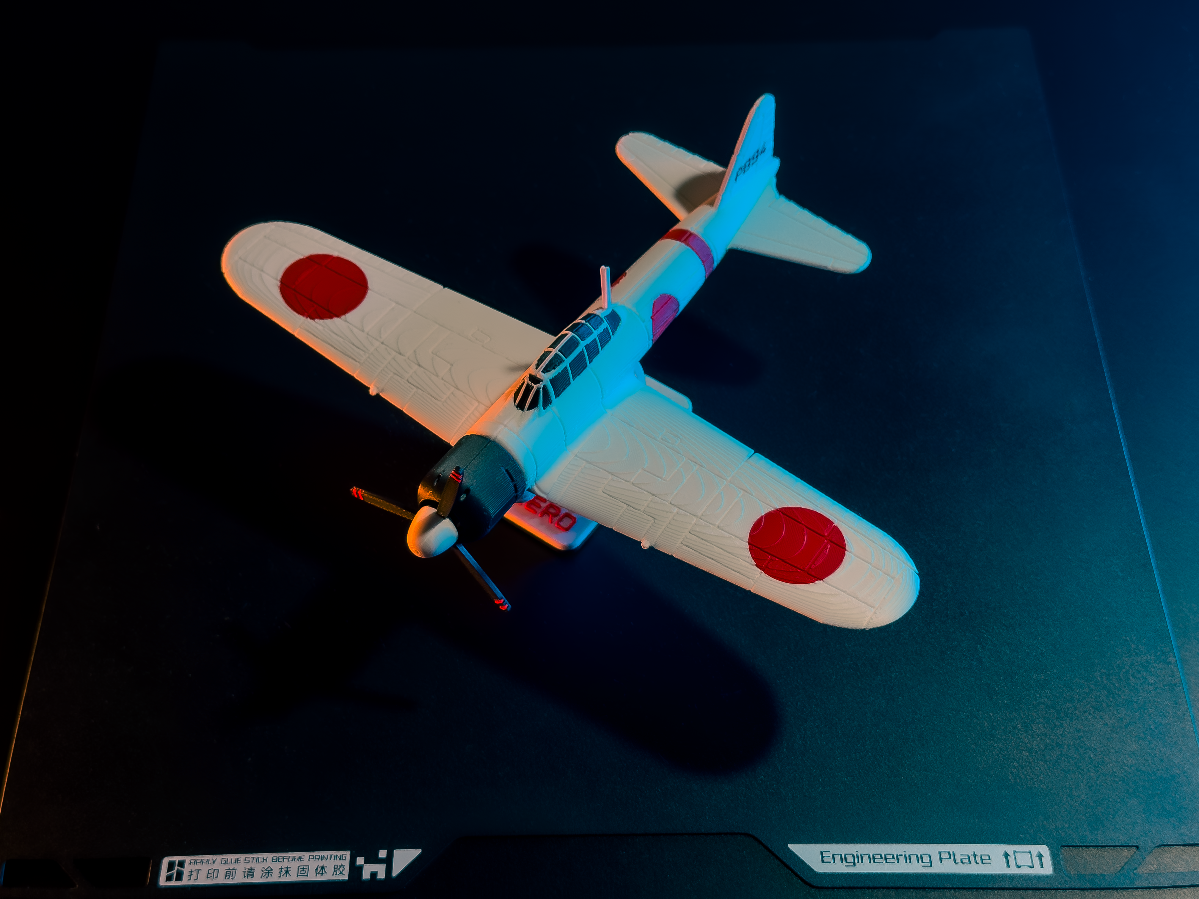 Miniatura 2 do modelo 3D A6M Zero Plane Kit Card