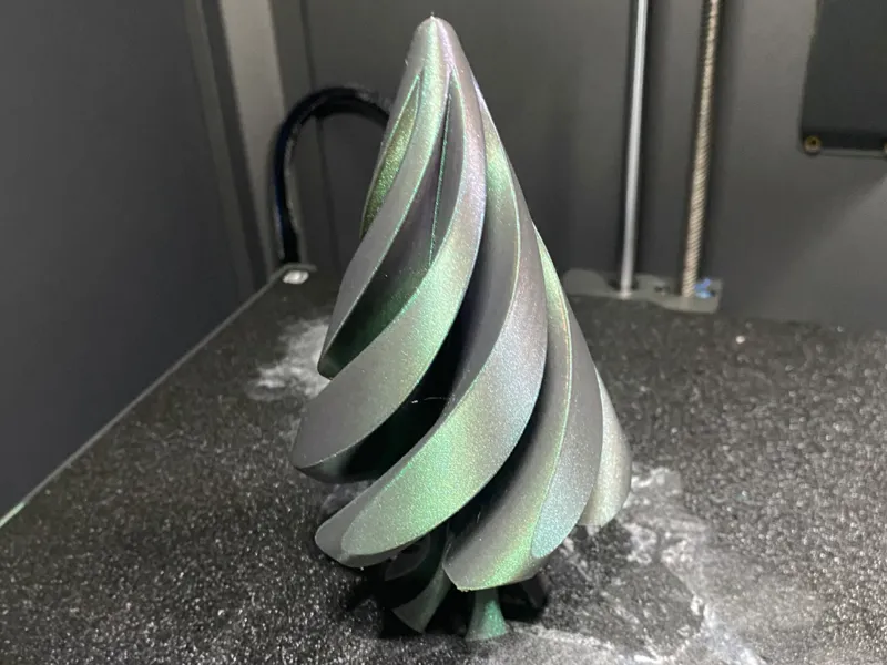 Vortex Christmas Tree art