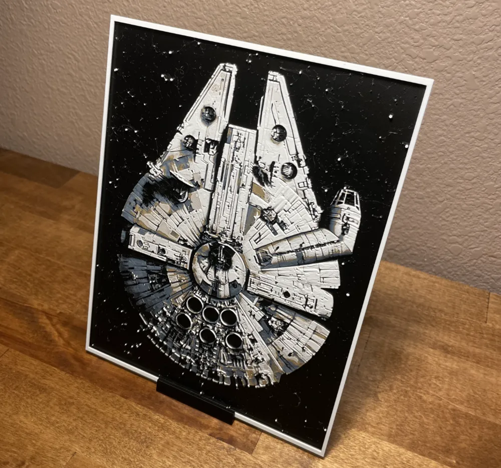Star Wars - Millennium Falcon (better quality)