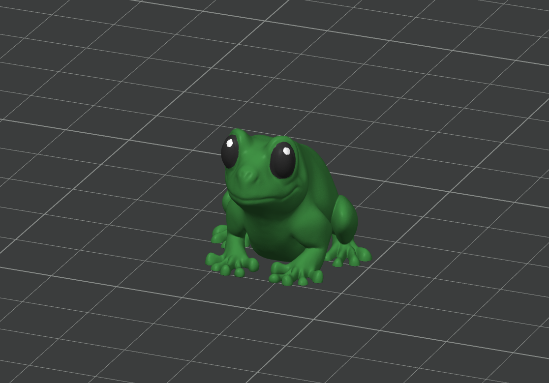 Miniatura 2 do modelo 3D froggy