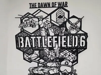 Battlefield Wall Art / Sign