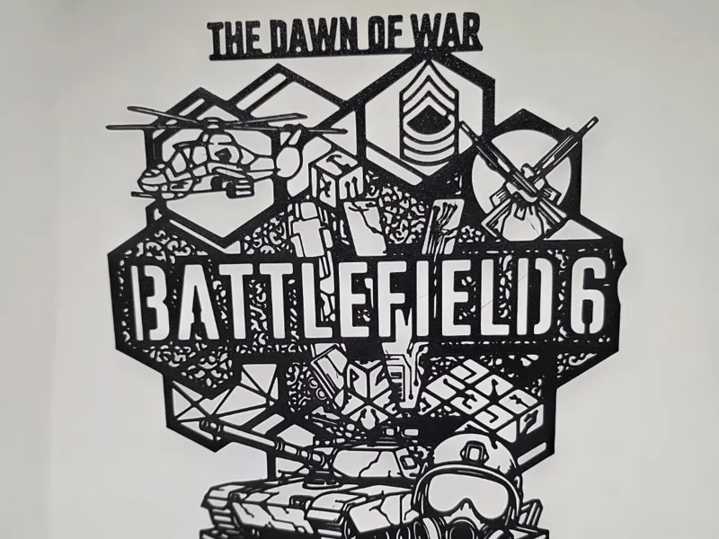 Battlefield Wall Art / Sign
