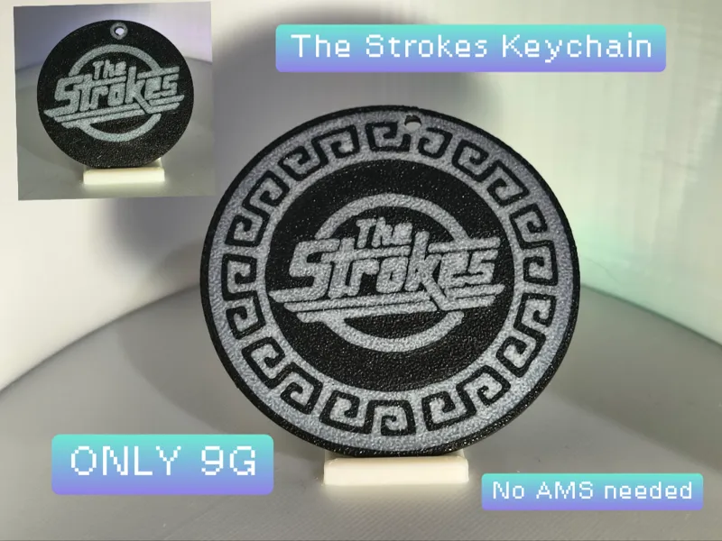 The Strokes Keychain