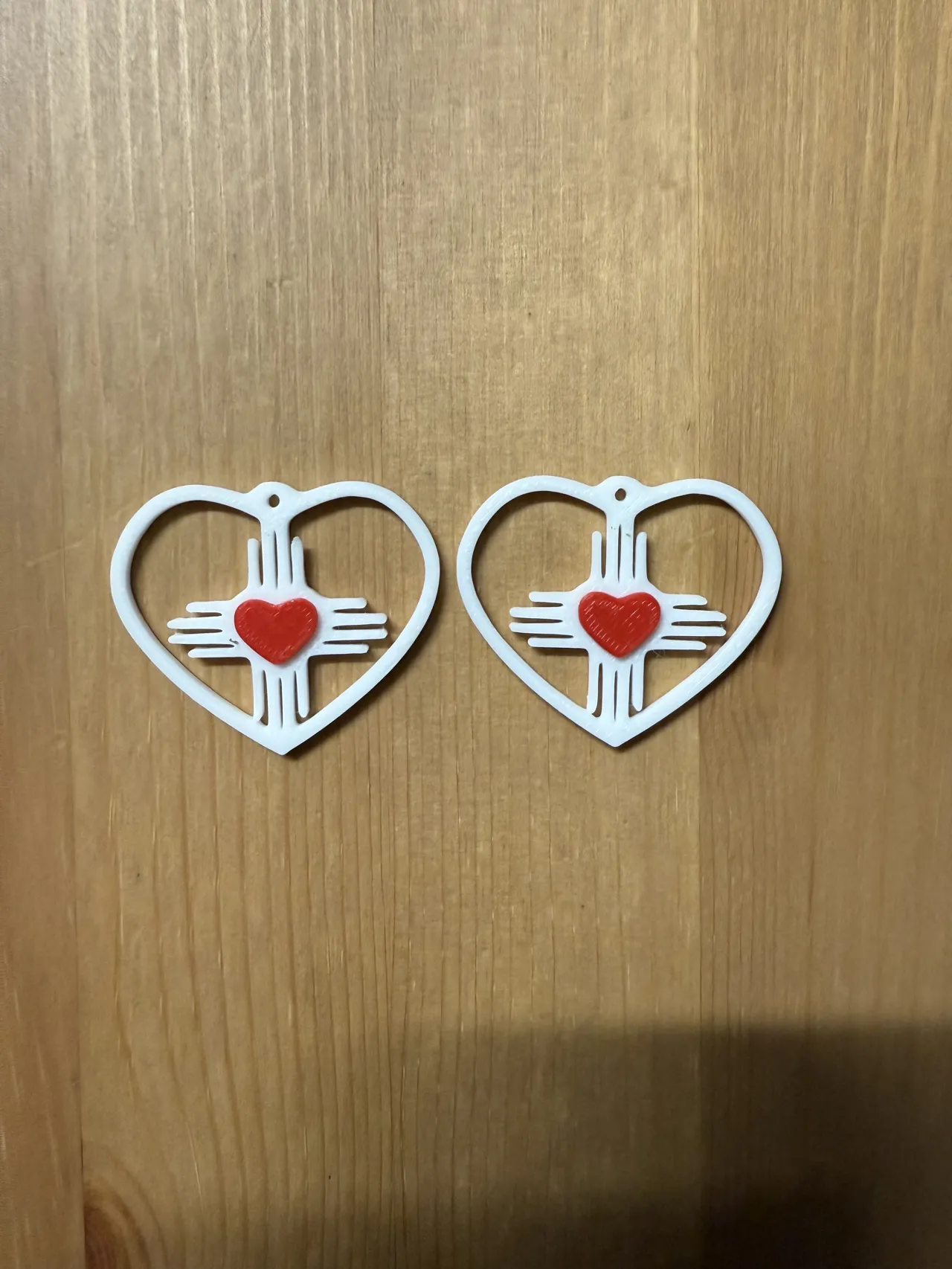 Heart Earrings view 2