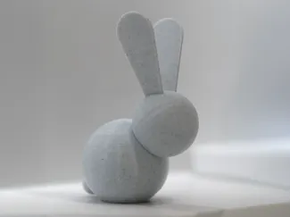 Minimalist Modern Bunny