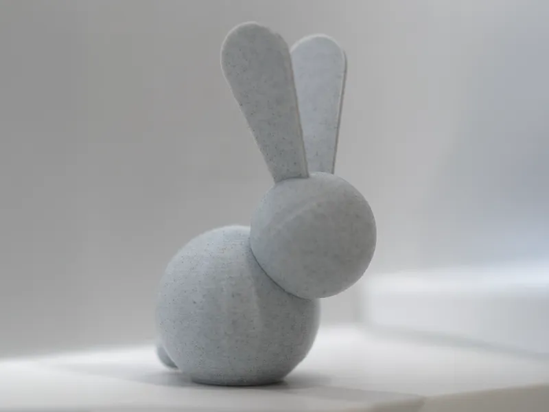 Minimalist Modern Bunny