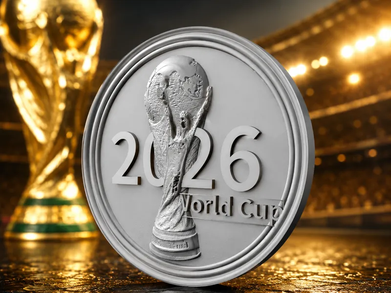 2026 World Cup Commemorative Coin| Easy 3D Print