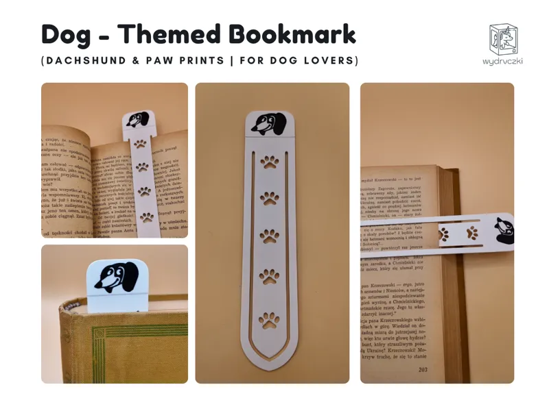 Dog-Themed Bookmark - Dachshund | For Dog Lovers