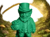 Lutin irlandais et son chaudron d'or — photo 1