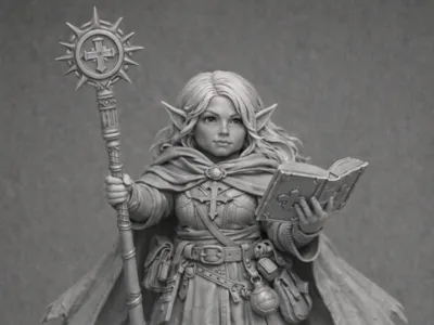 DND Elf Dwarf