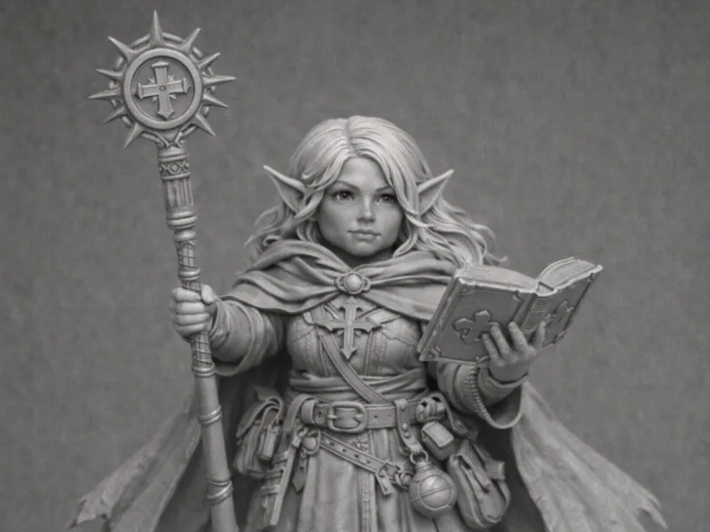 DND Elf Dwarf