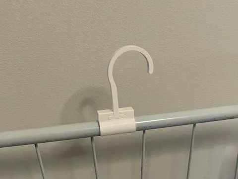 Drying rack hanger