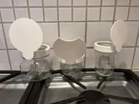 Couvercle à clapet pour bocal Mason (standard et large) — photo 5