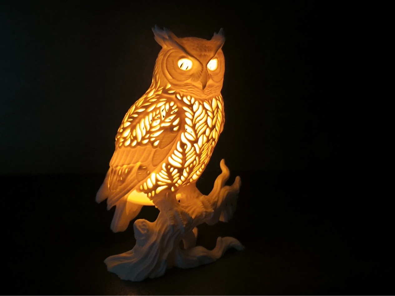 Mystic Owl Lantern - 1