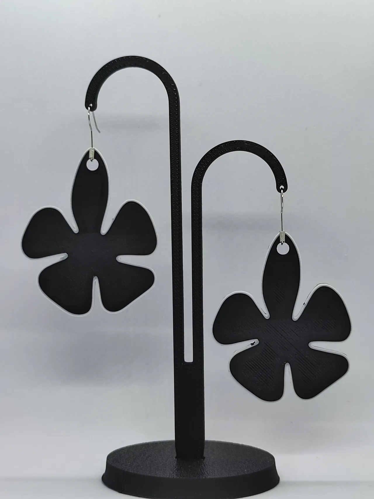 Pendientes Pétalo Negro view 3