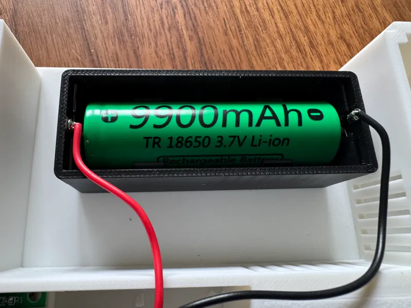 18650 Battery Holder with Tight Fit Design 