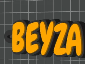 Keychain named Beyza