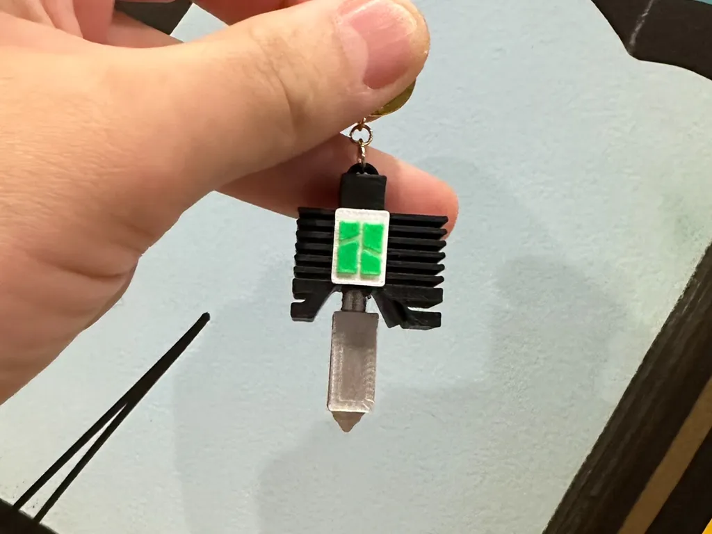 Bambu Lab Earrings or Keychain view 3