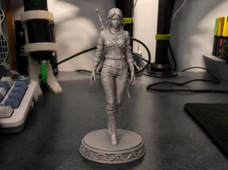 Ciri with Sword – The Witcher 3: Wild Hunt
