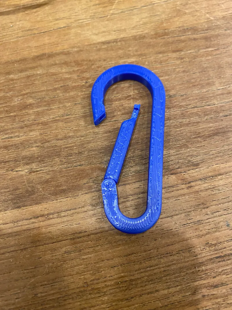 Clip with locking mechanism