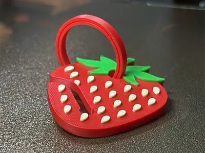 Strawberry Poop Clip Holder