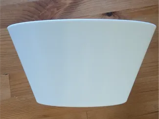 Oval Flower Pot with Water Hole