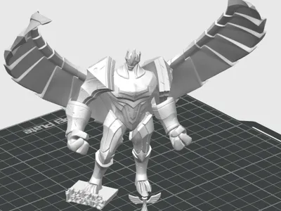 League of Legends - Galio Print in Parts