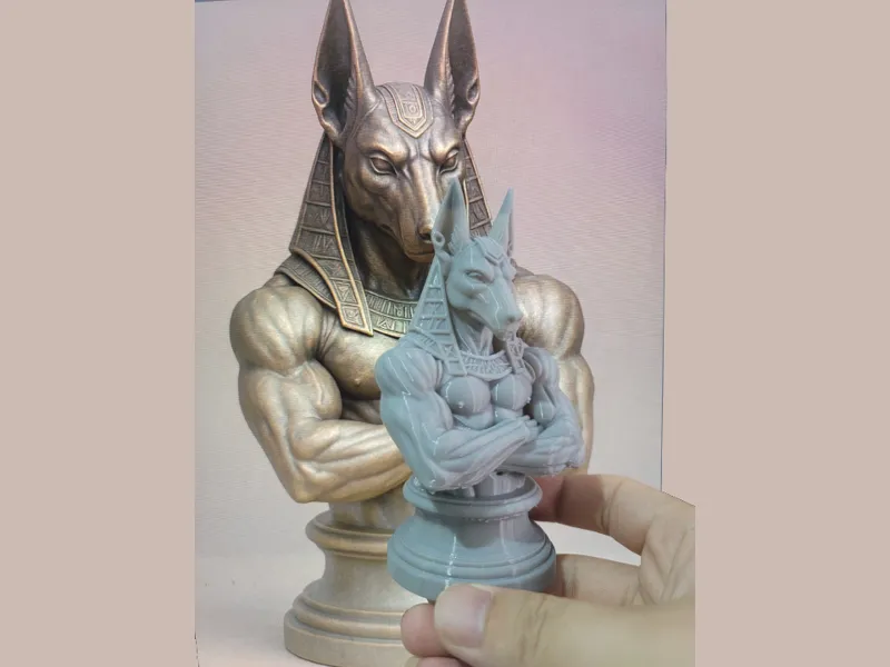 Beerus Dragon Ball Bust Life-Size 比鲁斯 3D Model