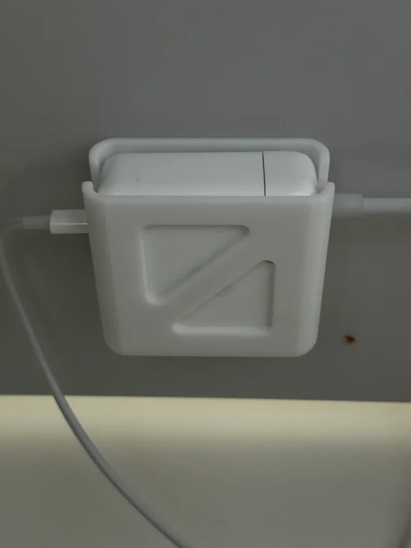 Under-desk mount for Apple USB-C (67w) charger