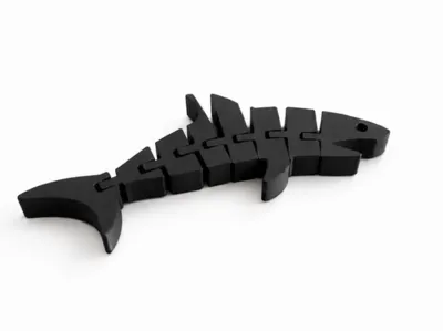 Flexi shark fidget